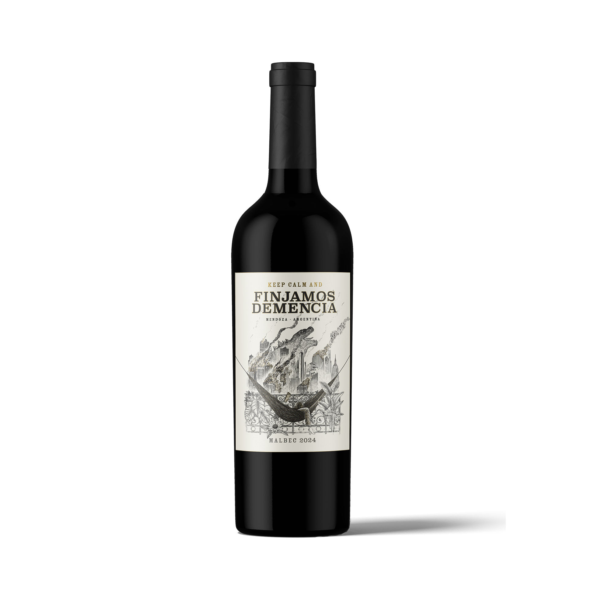 Vino Tinto Finjamos Demencia Malbec 750 Ml - imagen del producto