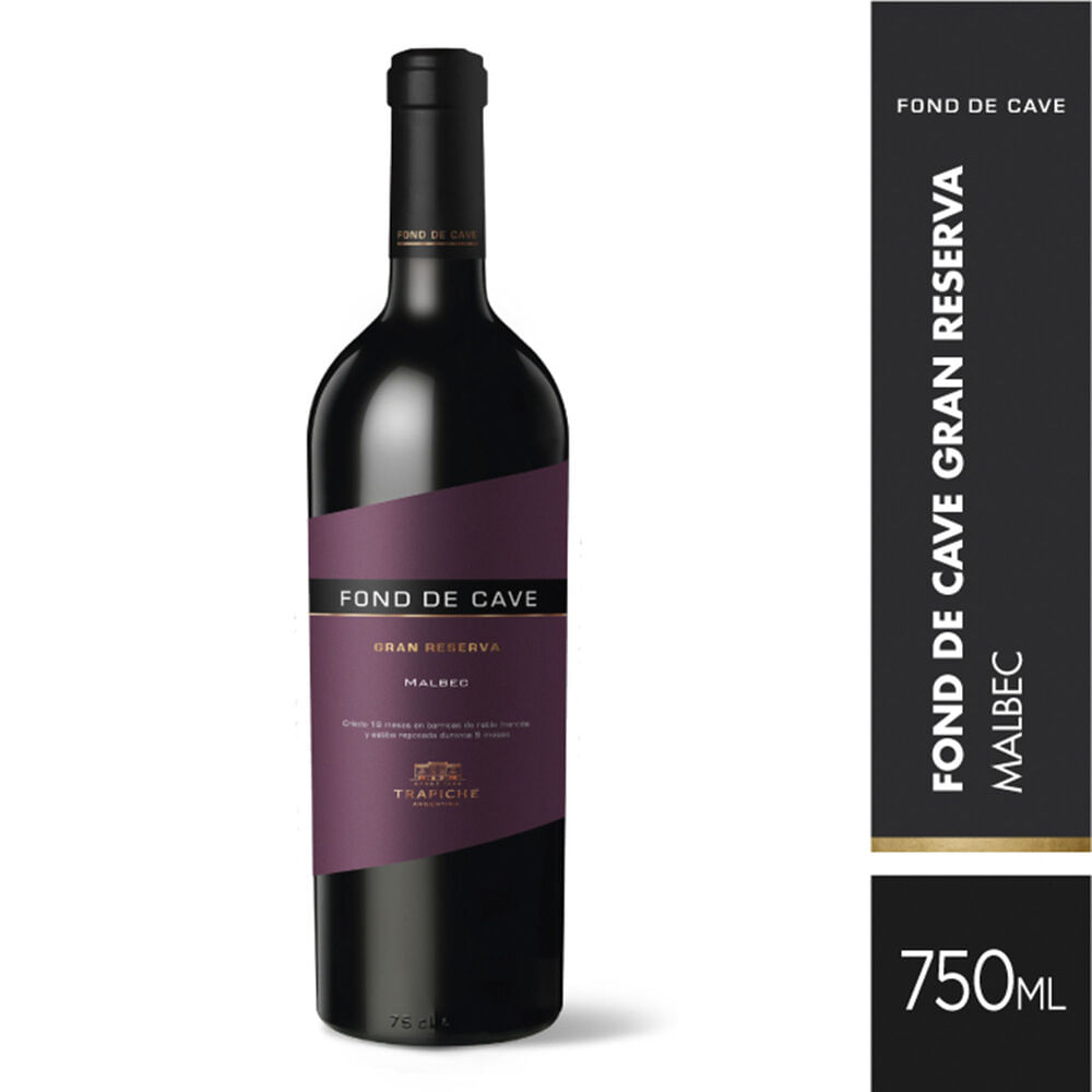 Vino Tinto Malbec Gran Reserva Fond De Cave 750 Cc Trapiche - imagen del producto