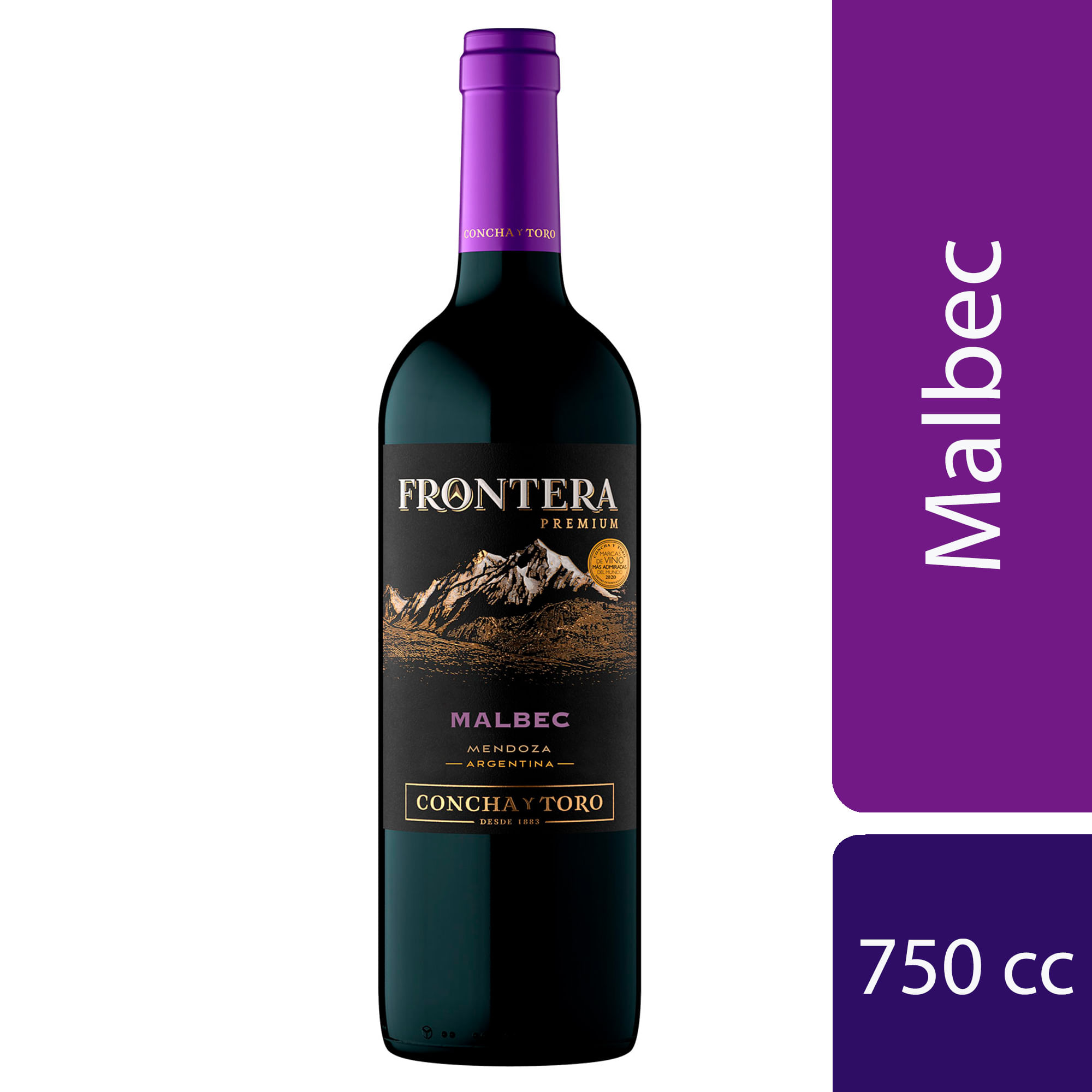 Vino tinto Malbec Frontera 750 ml - imagen del producto