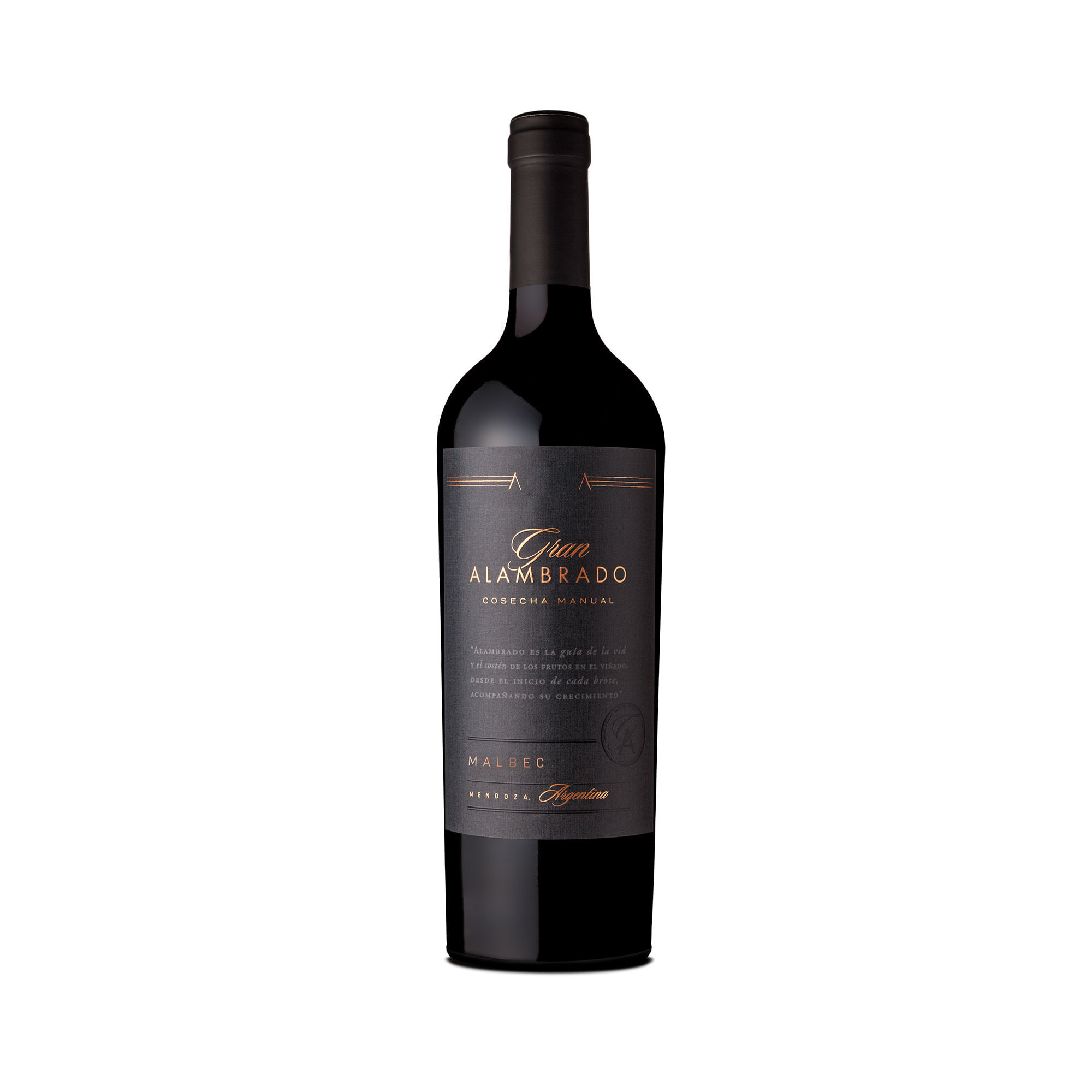 Vino Tinto Malbec 750 Cc Gran Alambrado - imagen del producto
