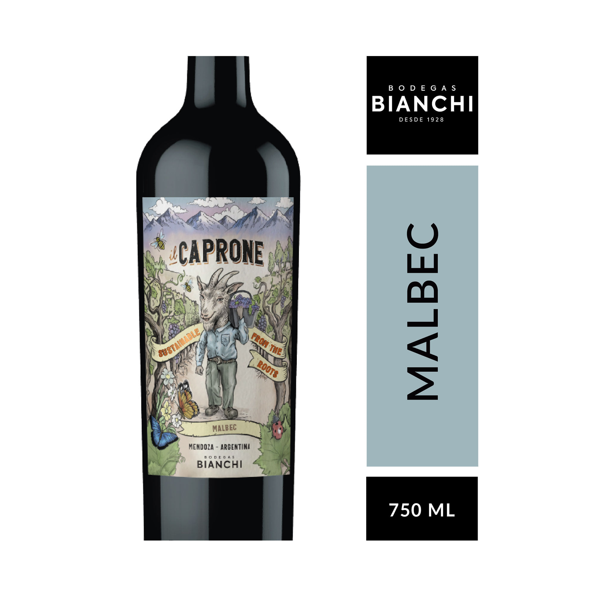 Vino Tino Caprone Malbec 750 Ml - imagen del producto