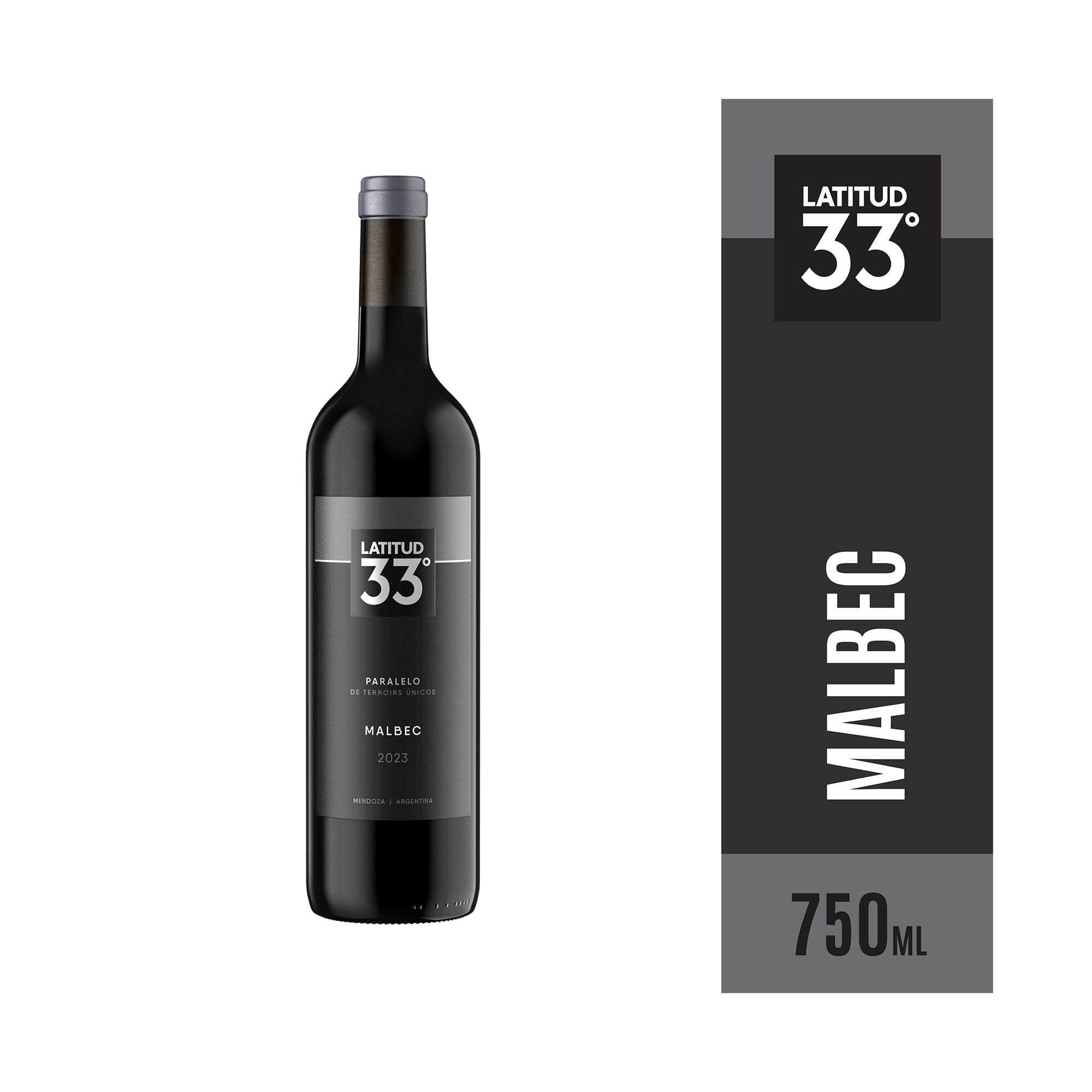 Vino Latitud 33 Malbec 750 Cc - imagen del producto