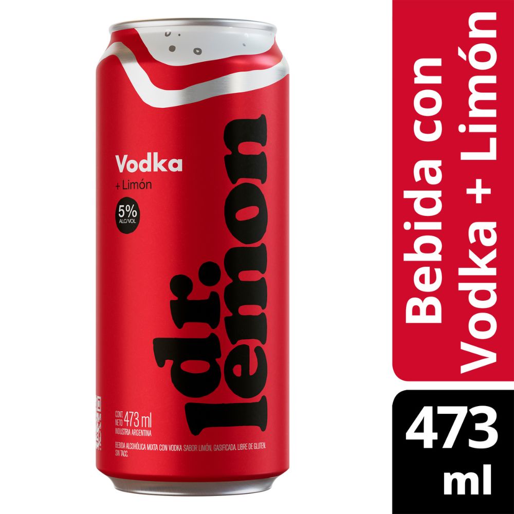Aperitivo Sabor Limón con Vodka 473 Cc Dr. Lemon - imagen del producto
