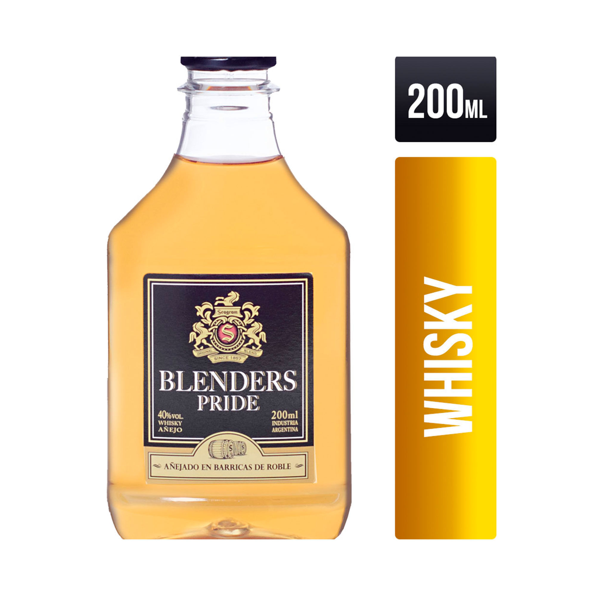 Whisky blenders pride petaca 200 cc - imagen del producto