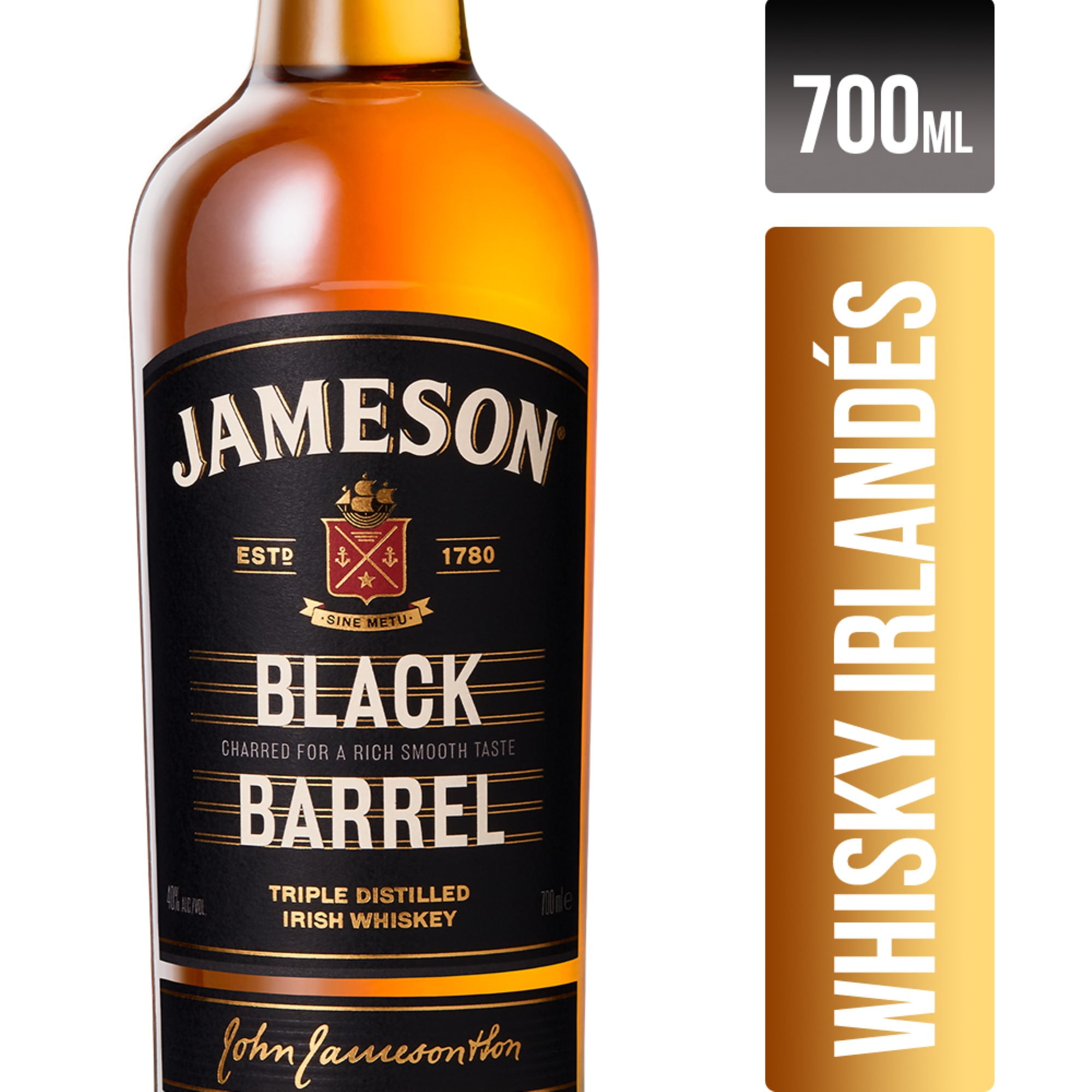 Whisky Jameson Black Barrel 700 Ml - imagen del producto