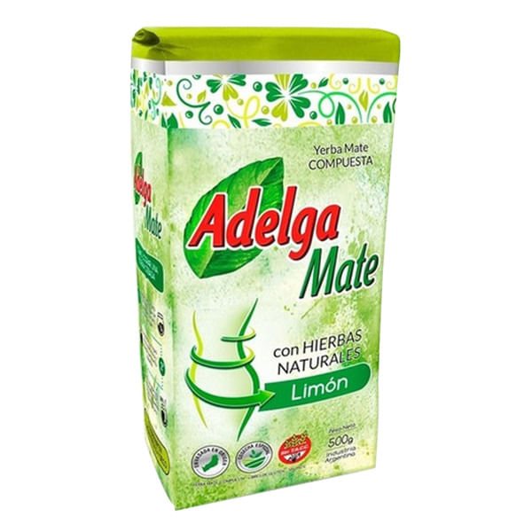 Yerba Mate Adelgamate Cosecha Especial Con Limón 500gr - imagen del producto