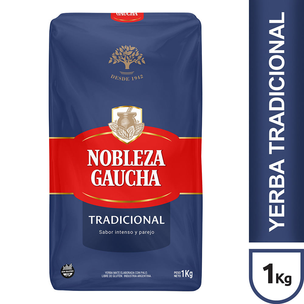 Yerba Mate Selección Nobleza Gaucha 1 Kg - imagen del producto